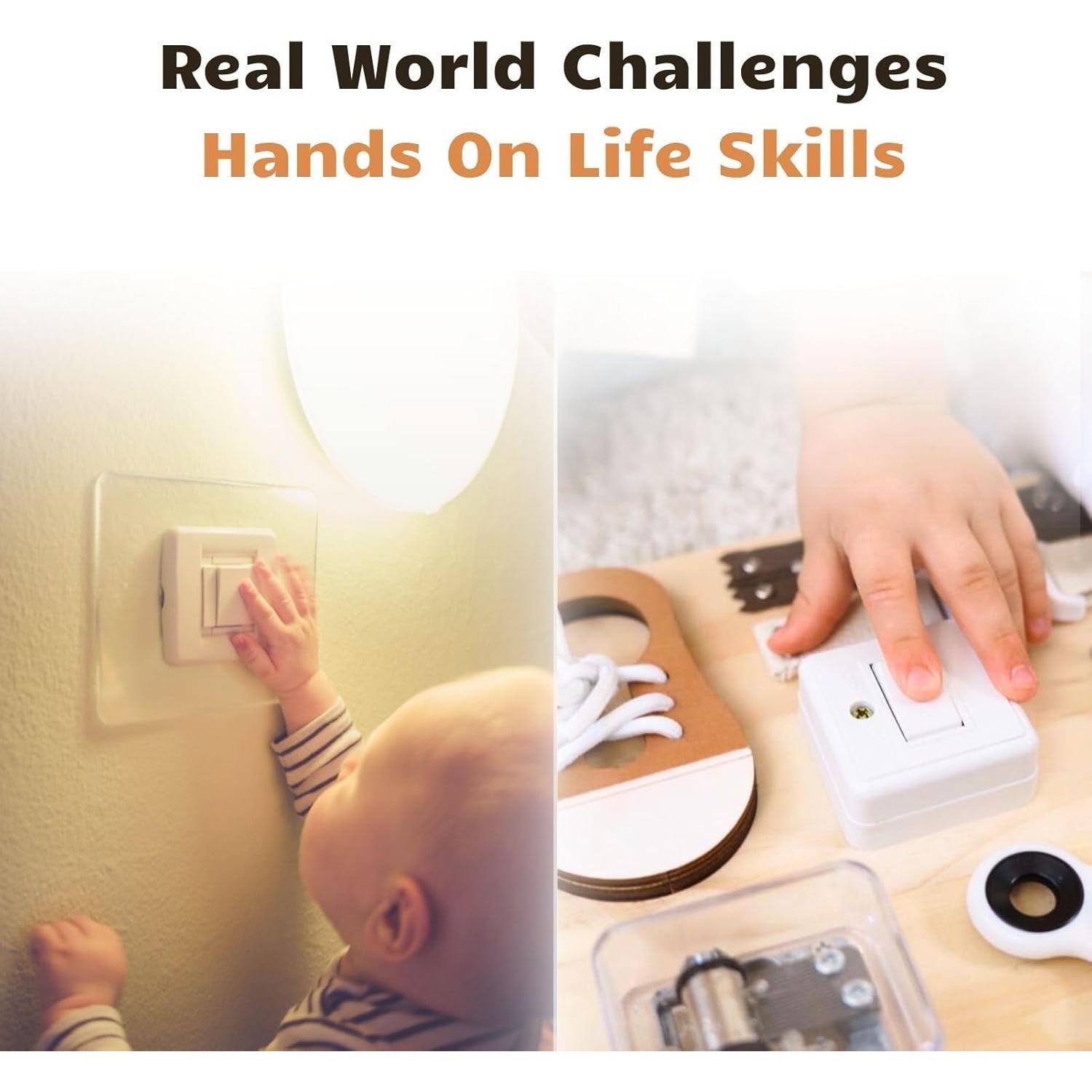 Kit de Accesorios Busy Board POTATOMATO - Interruptores y Luz LED