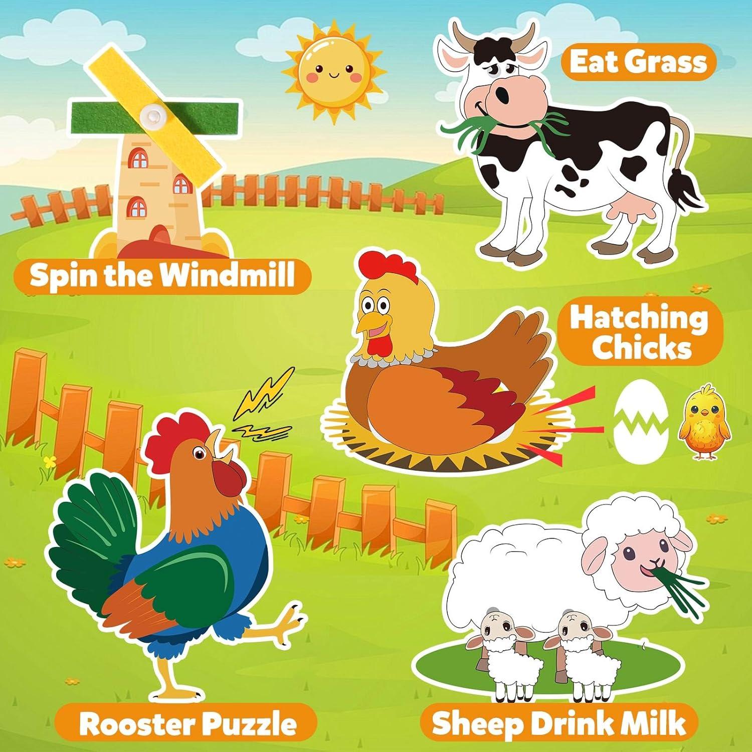 Libro Ocupado Montessori GOLIYEAN 22 Actividades 1-3 Años