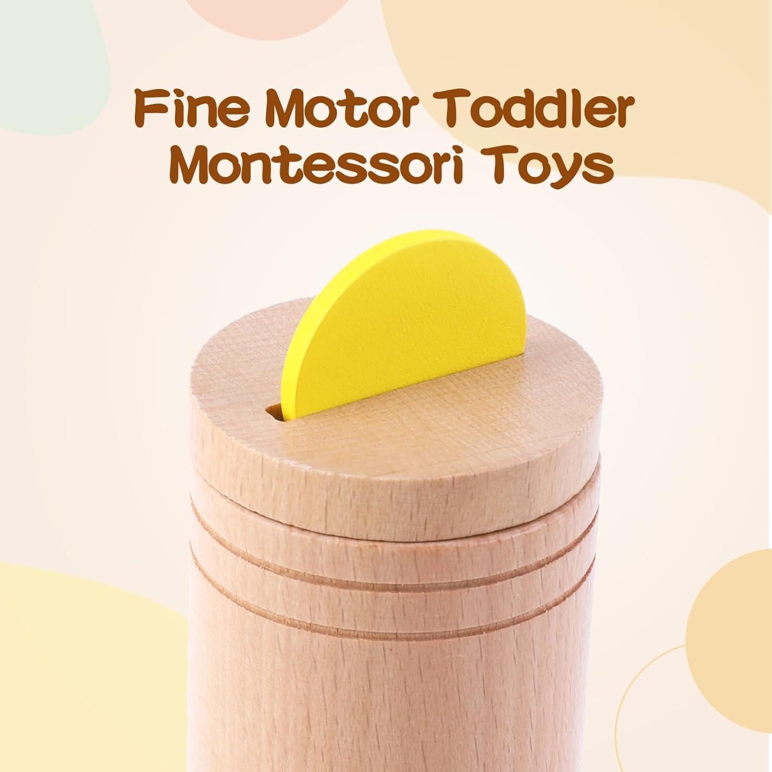 Juguetes Montessori MOYAOSIX para Niños 1-3 Años - Clasificación de Colores