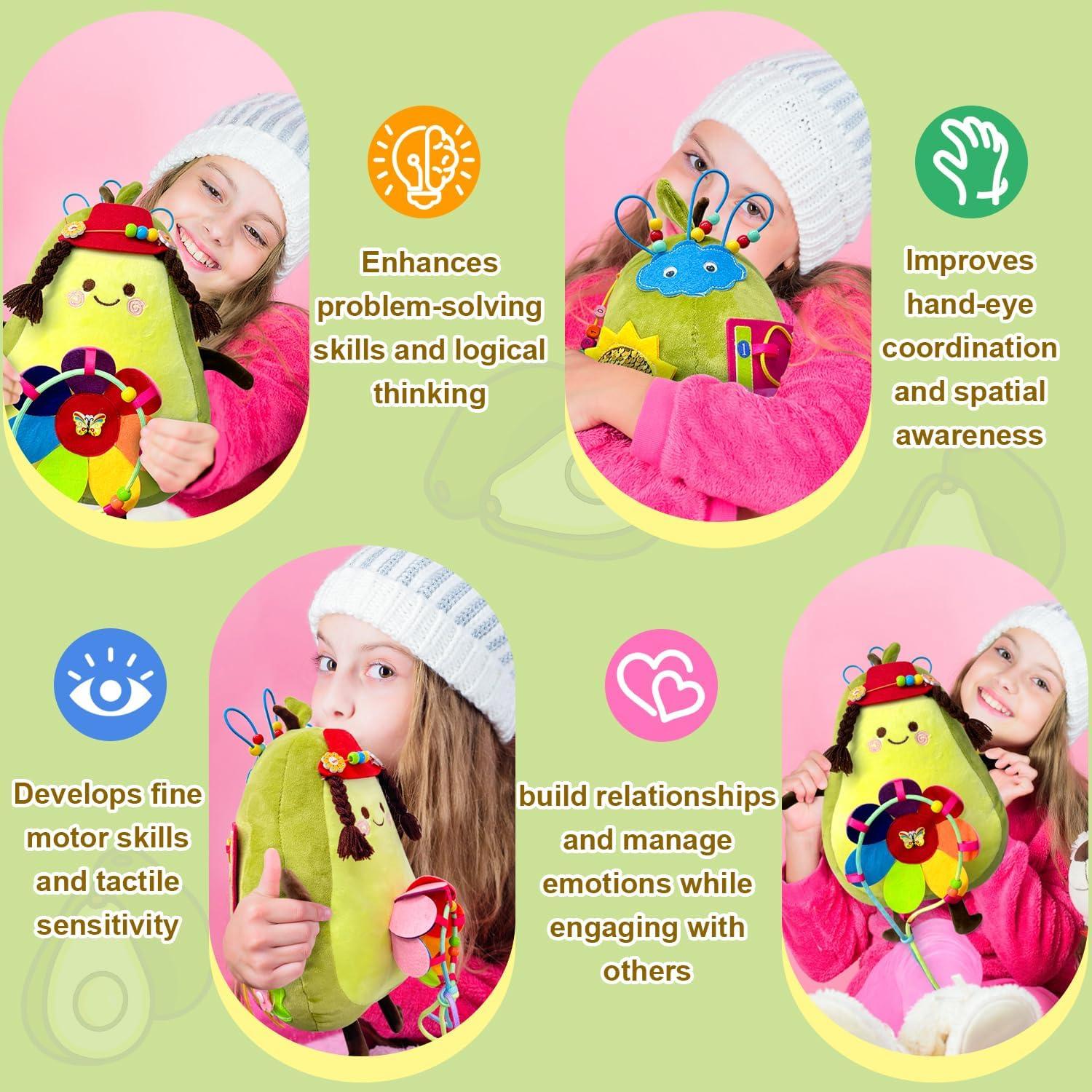 Juguete Montessori WENHULIOPTY Antiestrés 3+ Años