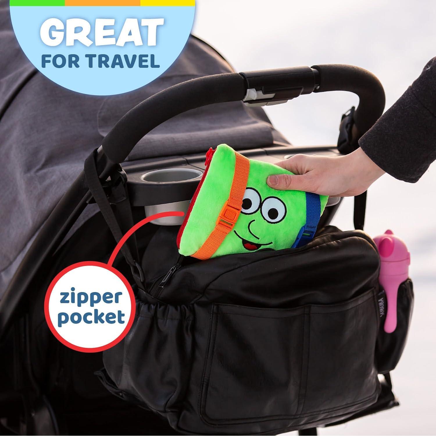 Juguete Educativo de Actividad Buckle Toy Buster Cuadrado 16.5 cm