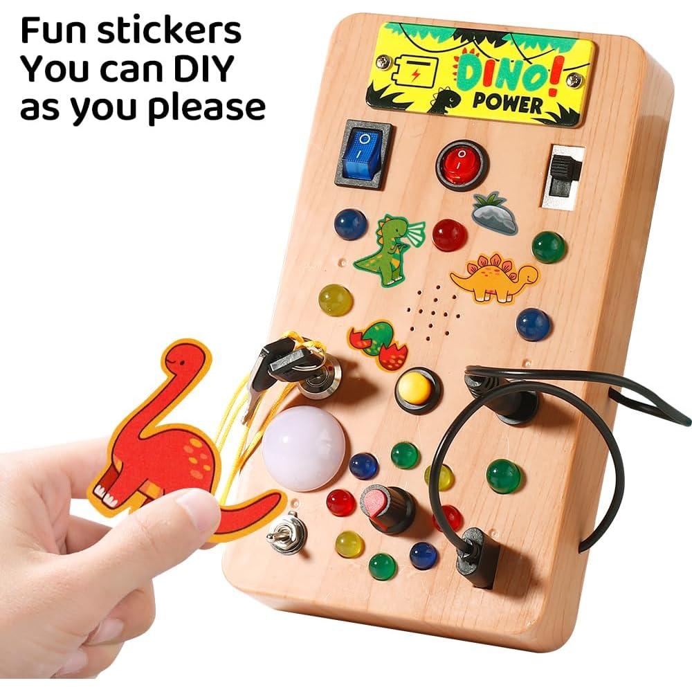 Tablero Ocupado Montessori Shantou LED para Niños 1-3 Años