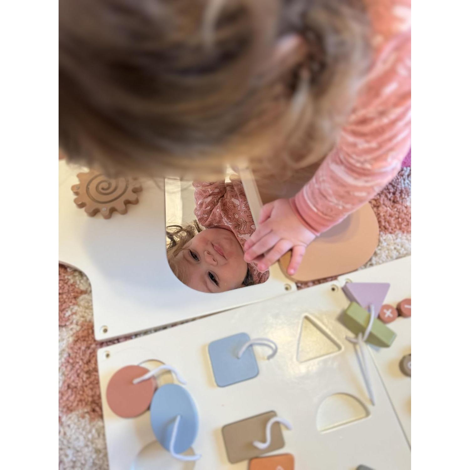 Panel de Actividad Sensorial Montessori Beright para Niños 164x60 cm