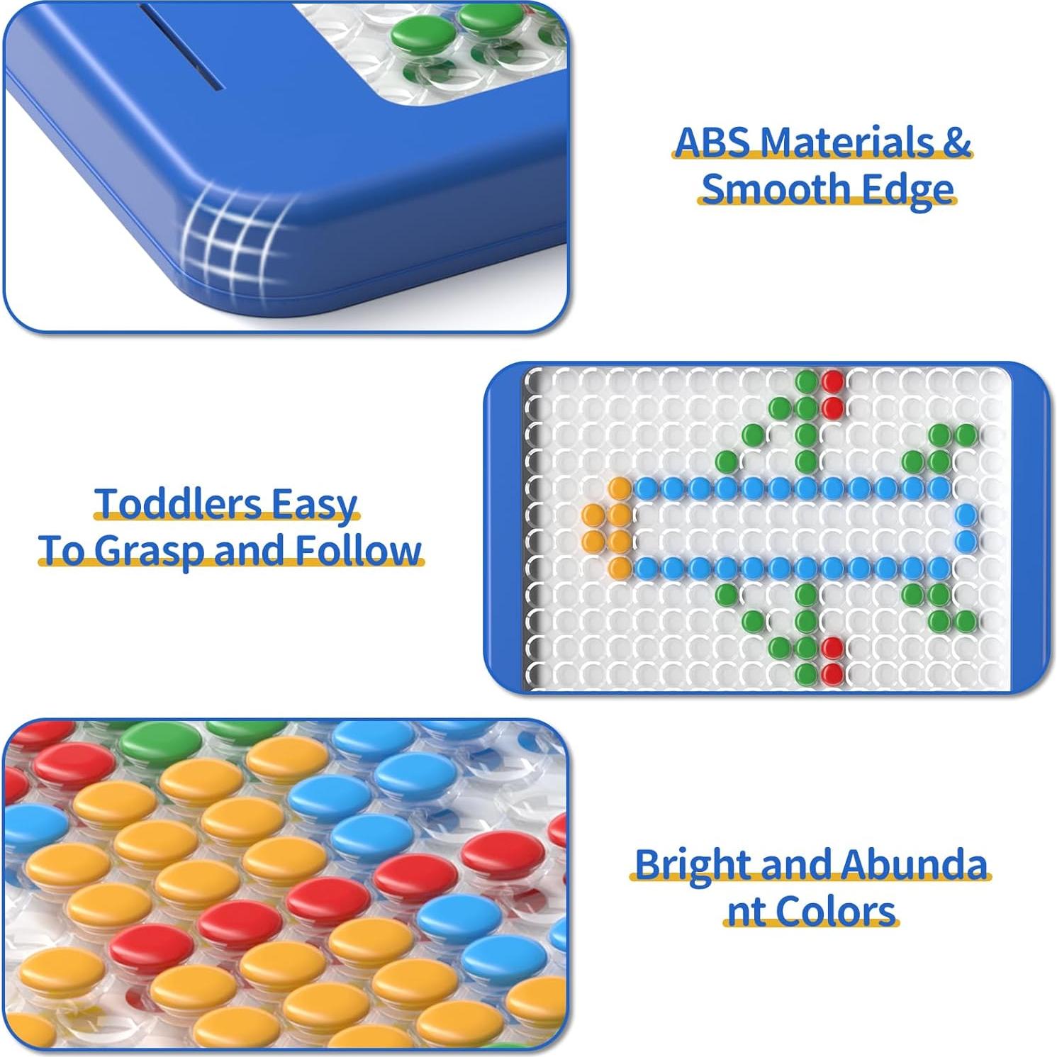 Tablero Magnético Grande JIA XU 30.48 cm para Niños 3-12 Años