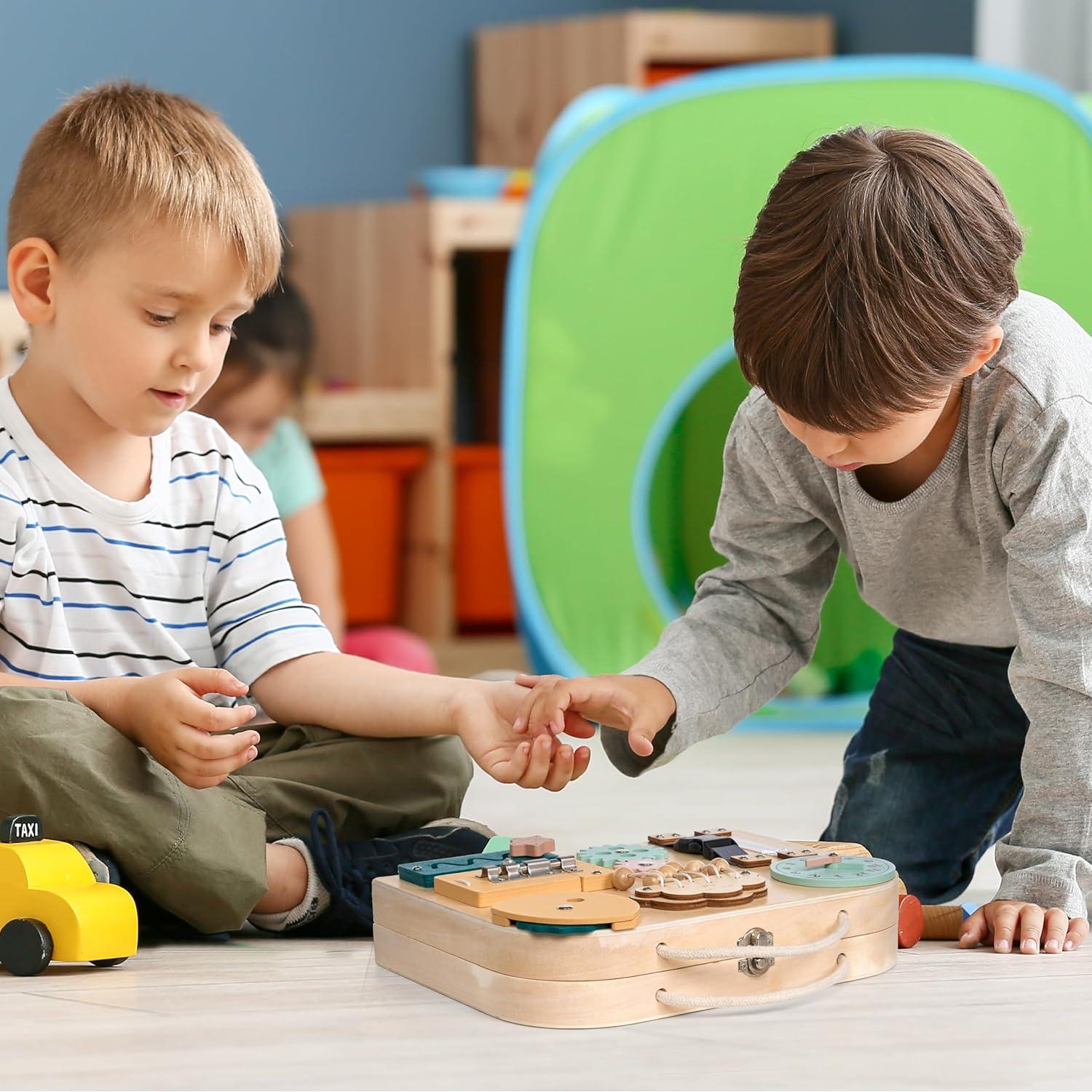 Tablero Ocupado Montessori MORITECK para Niños 1-10 Años