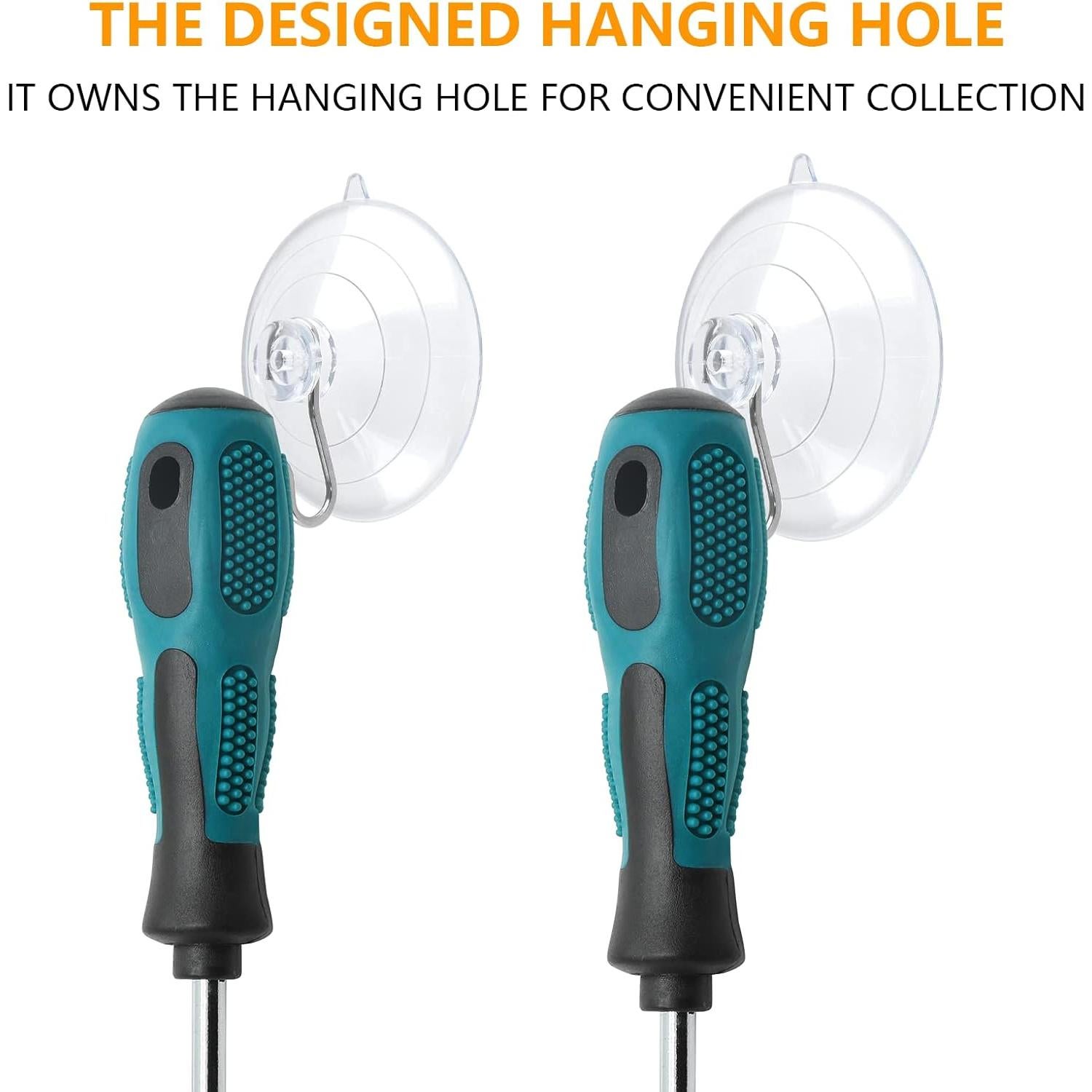 Juego de Destornilladores en U LDEXIN 4 Pcs Punta Magnética