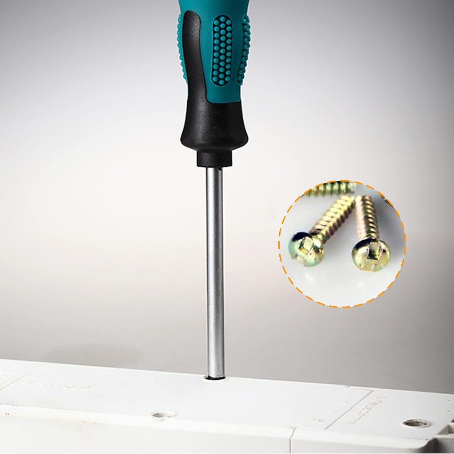 Juego de Destornilladores en U LDEXIN 4 Pcs Punta Magnética