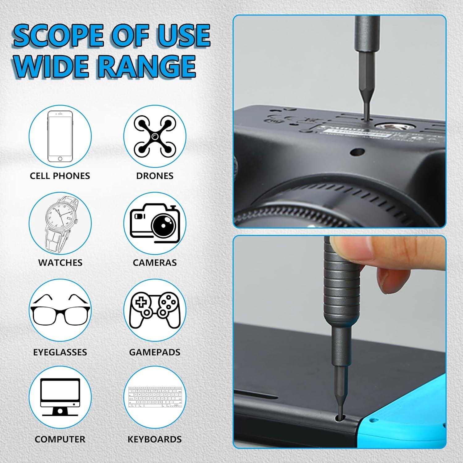Juego de Destornilladores de Precisión 31 en 1 Caldeum