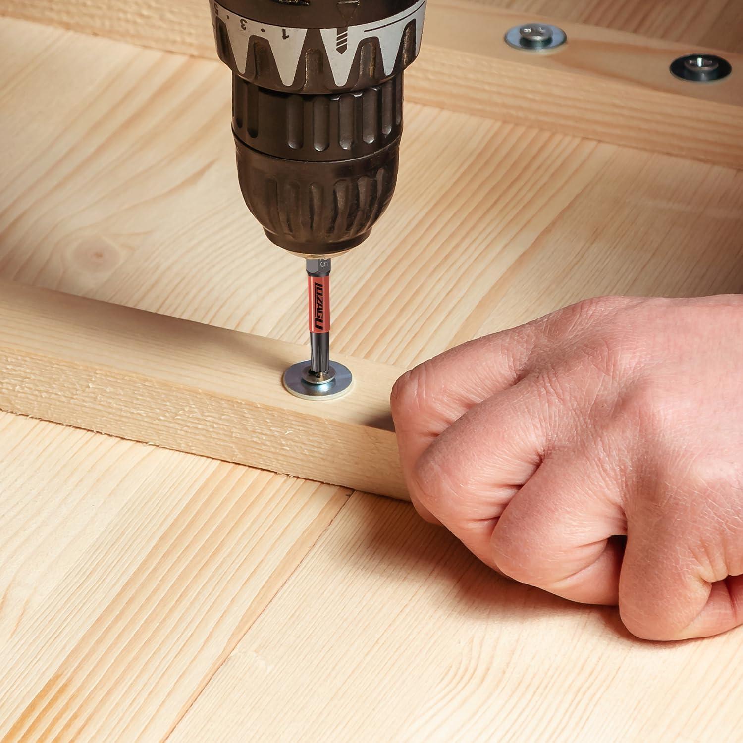 Juego de 10 Puntas Torx T30 Magnéticas 50-152mm Acero S2