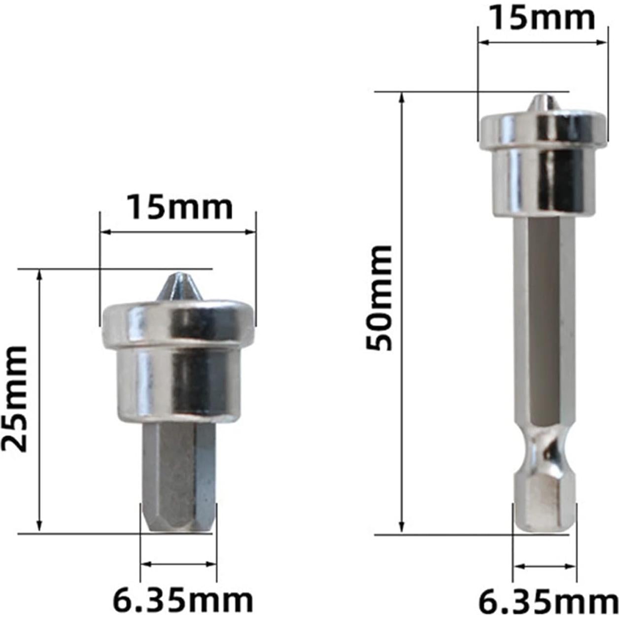 5 Puntas de Destornillador Magnéticas Mabta para Carpintería
