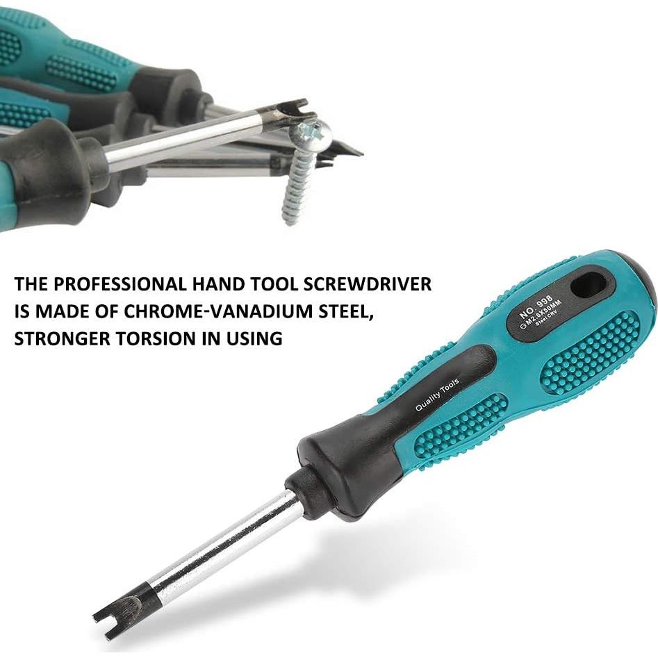 Juego de Destornilladores Triangulares Magnéticos Walfront 4 Pzas