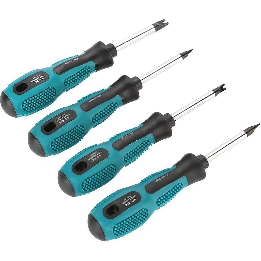 Juego de Destornilladores Triangulares Magnéticos Walfront 4 Pzas