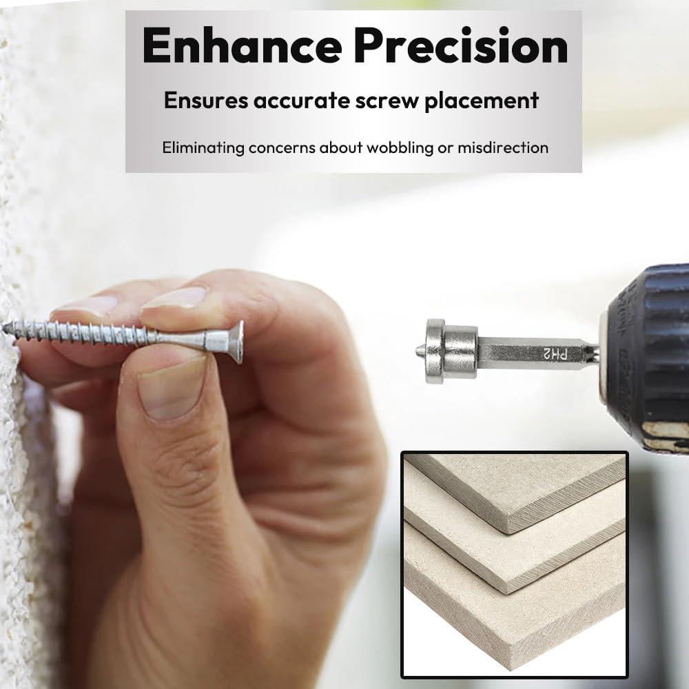 Conjunto de 10 Puntas de Destornillador PH2 1/4" Hexagonal Saipe