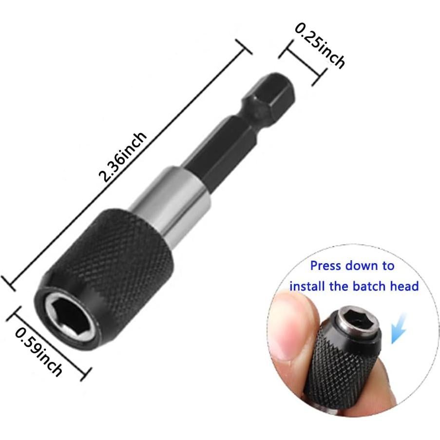 Juego de 5 Piezas Puntas para Tornillos de Yeso XIANFENGHU