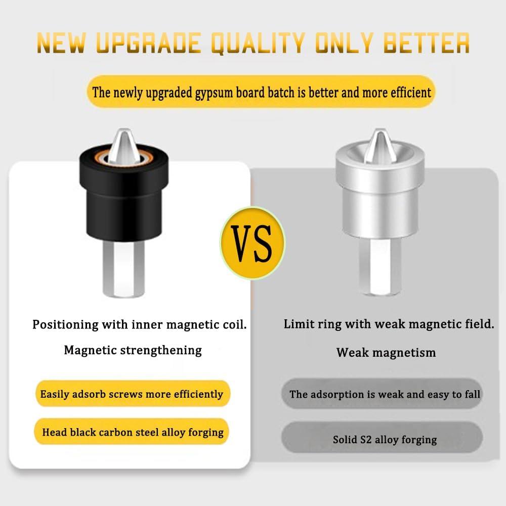 Juego de 5 Piezas Puntas para Tornillos de Yeso XIANFENGHU