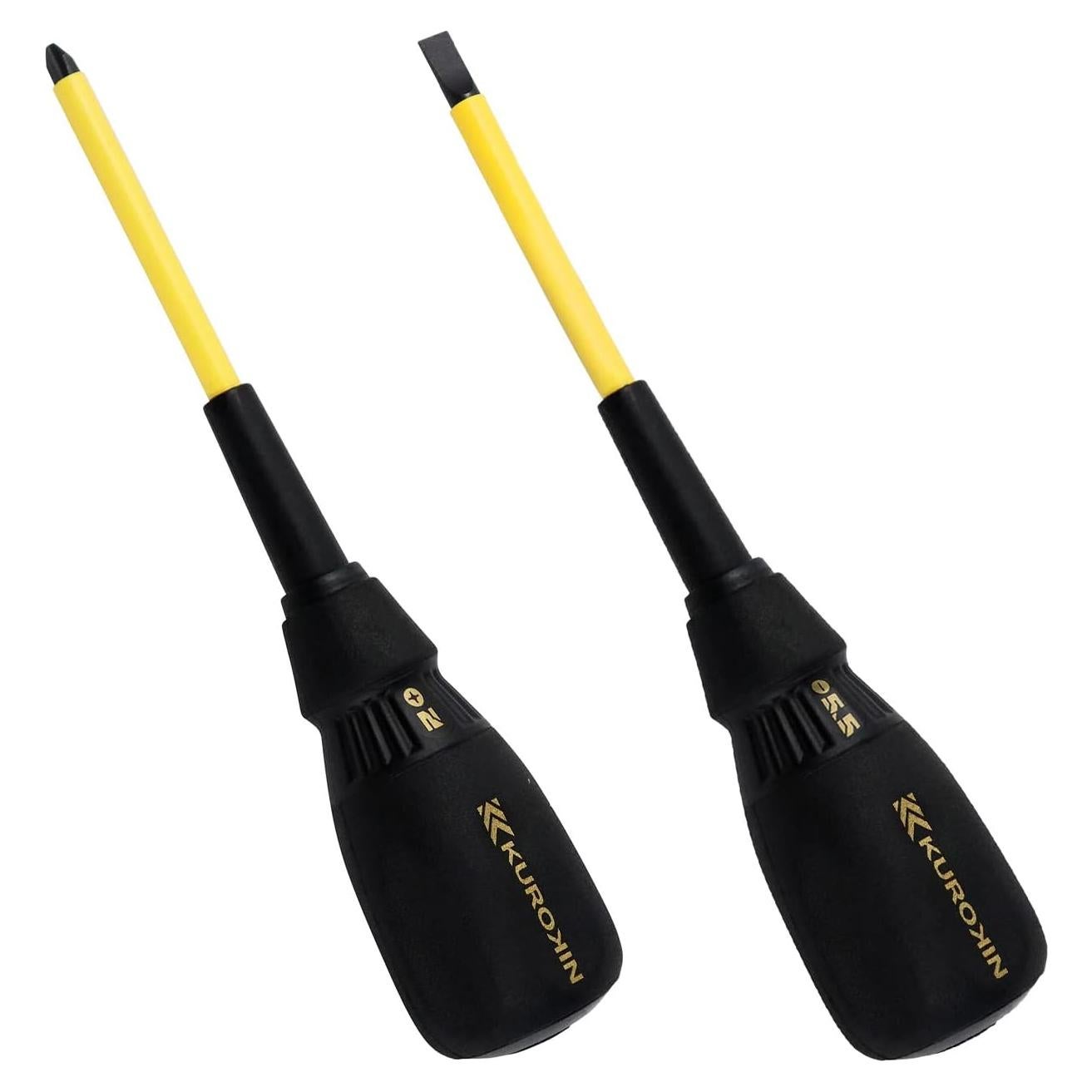 Destornillador Eléctrico Fujiya 100mm Aislado Juego de 2