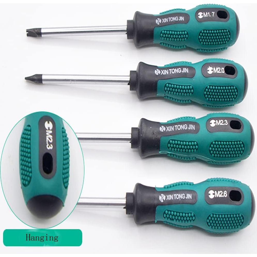 Juego de Destornilladores en U Fongmore 4 Pcs 16cm M1.7 M2.0 M2.3 M2.6