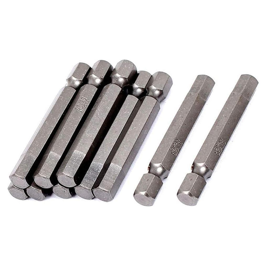 Juego de 10 Puntas de Taladro Hexagonales LDEXIN H6 50 mm