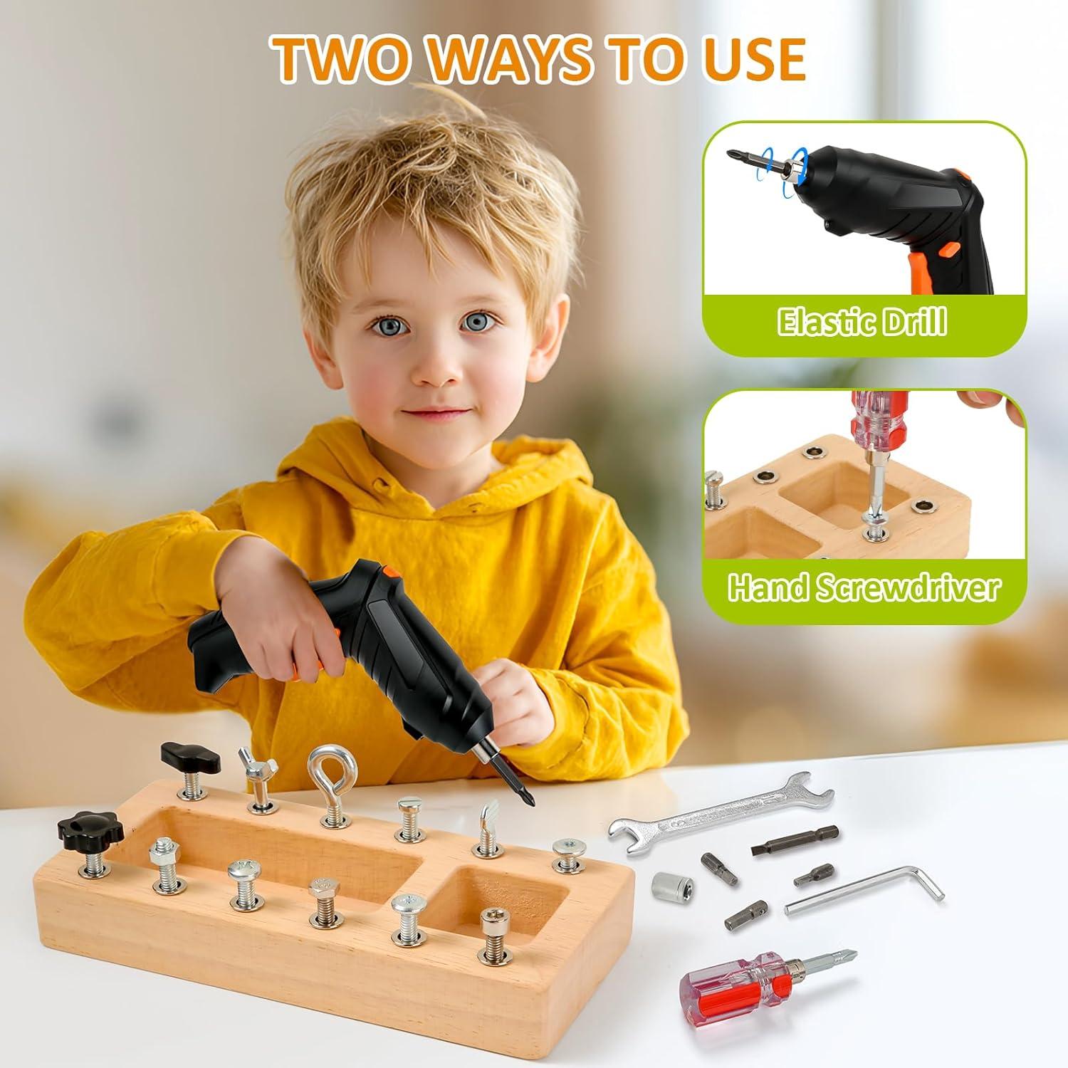 Juego de Destornillador Montessori 22 en 1 SANANT para Niños