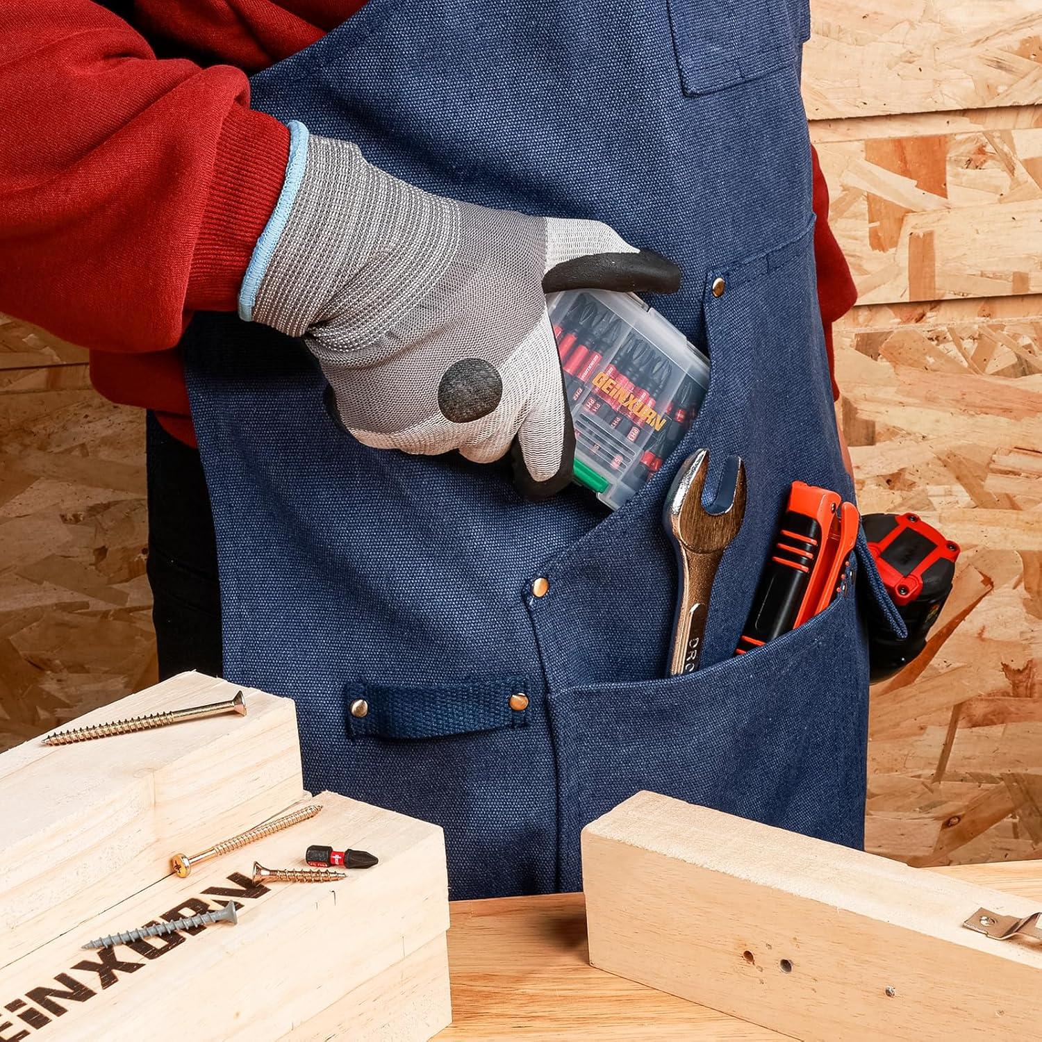 Juego de Puntas de Destornillador GEINXURN 41 Piezas Acero S2