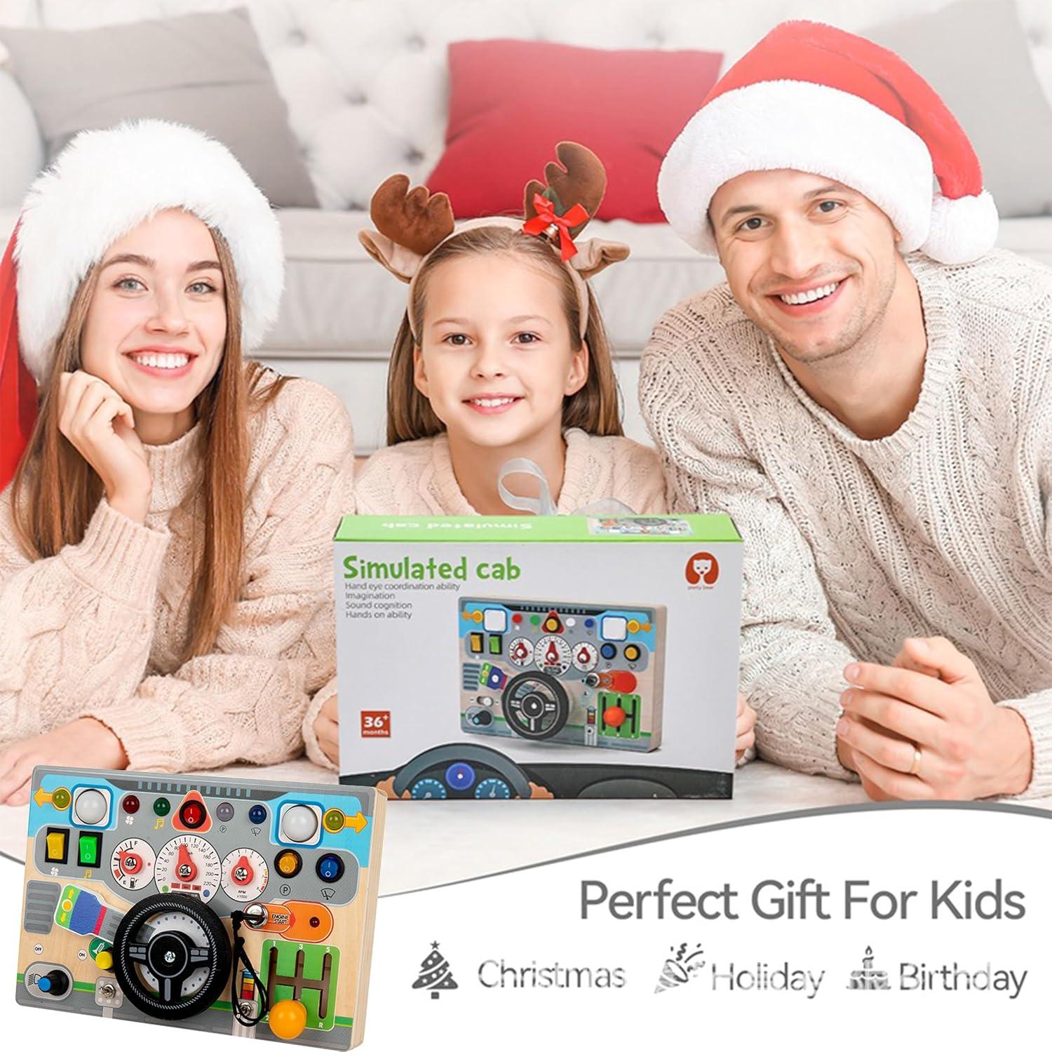 Tablero Ocupado Montessori de Madera Toyara 21x14cm para Niños