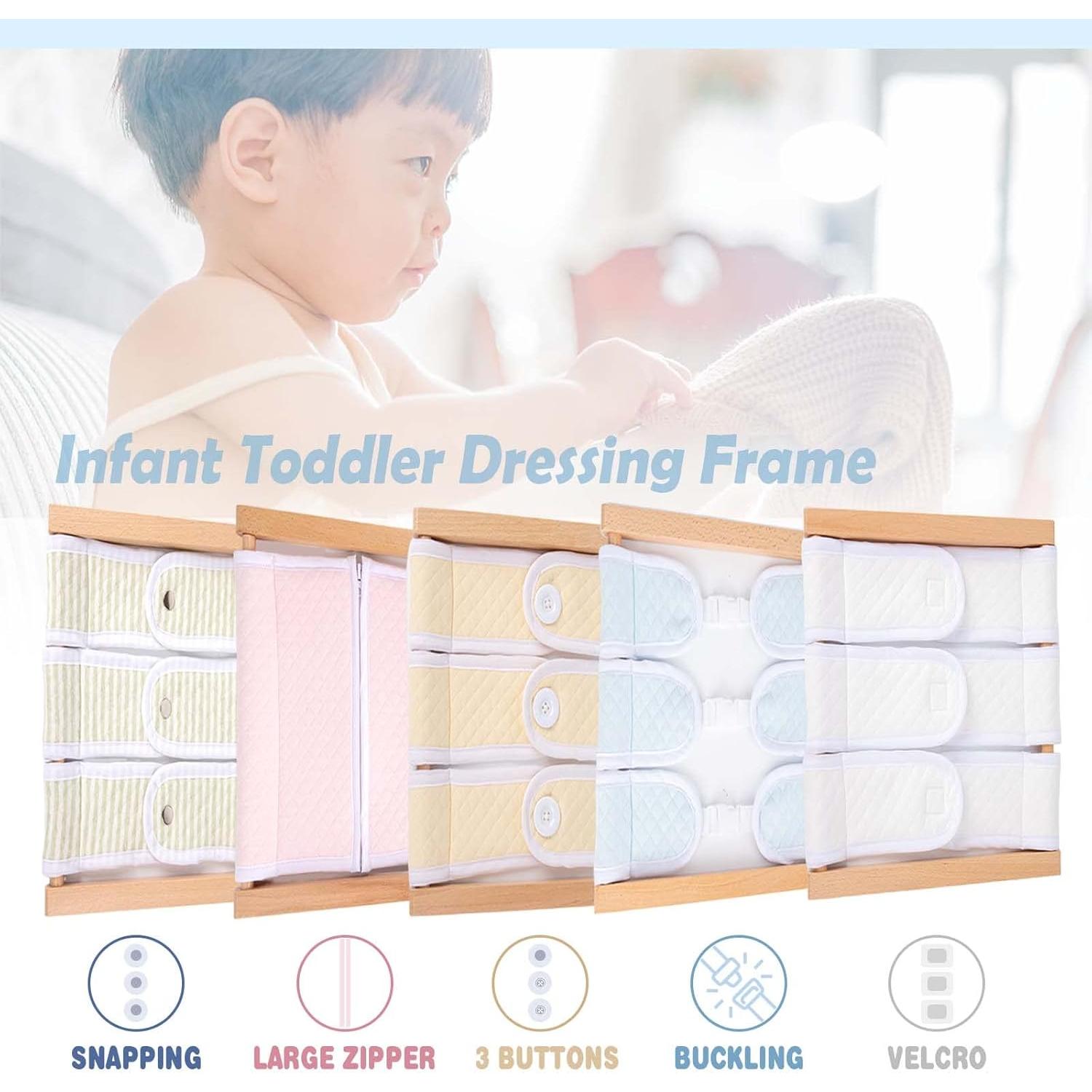 Tablero de Aprendizaje Montessori YunHe - Juguete de Vestir