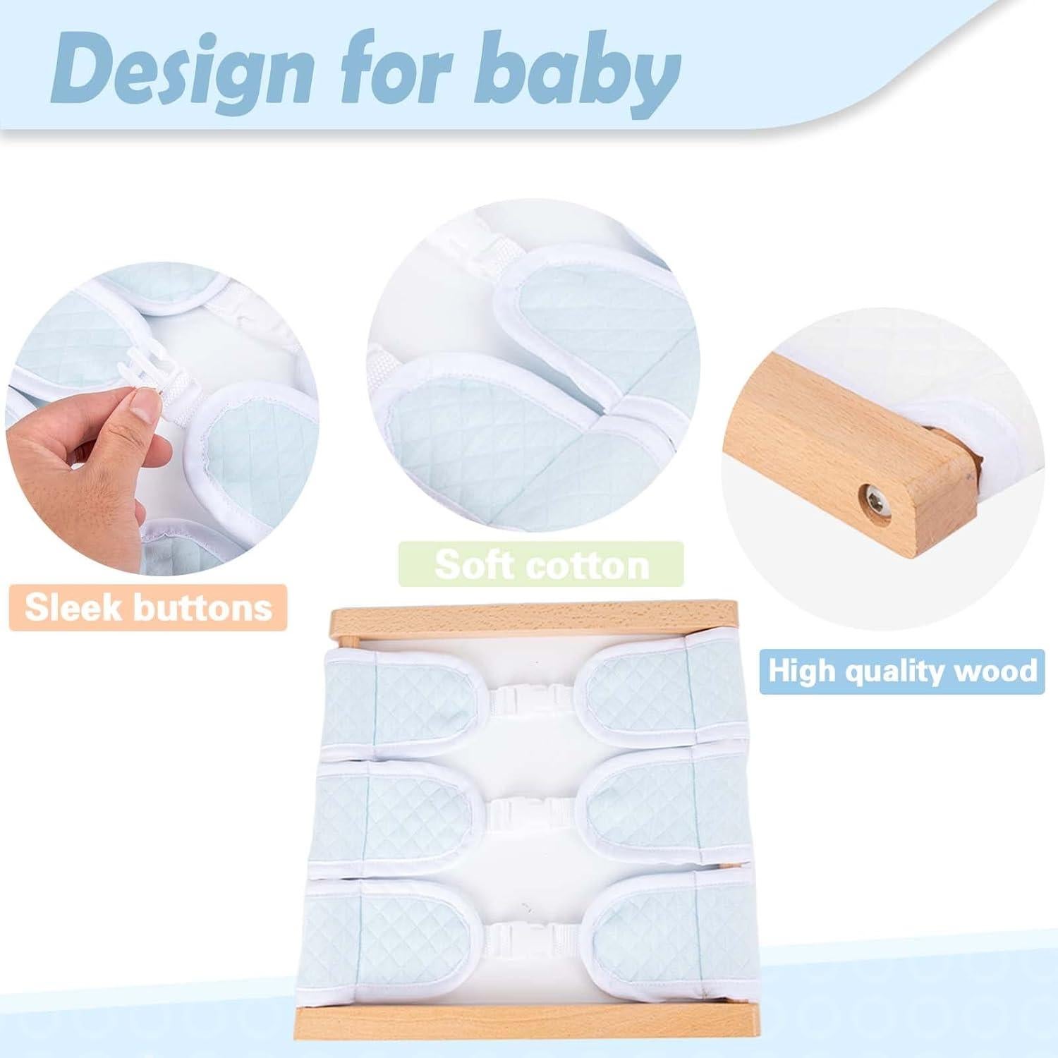 Tablero de Aprendizaje Montessori YunHe - Juguete de Vestir