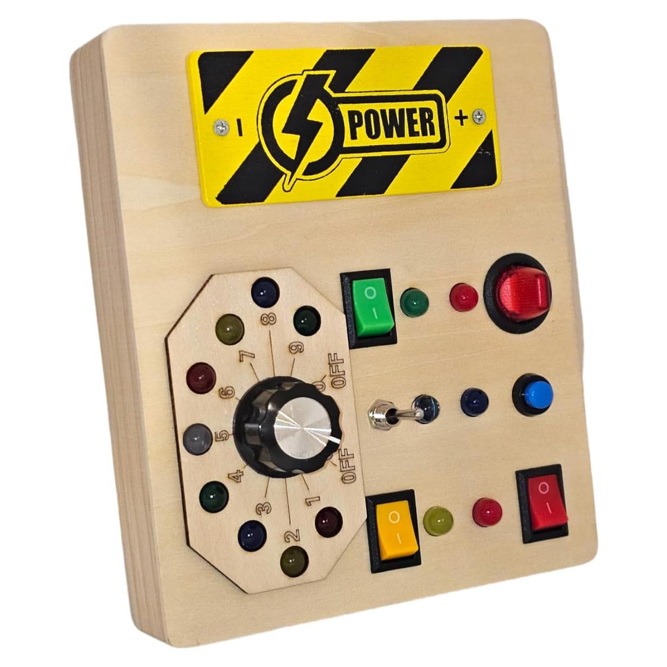 Tablero Ocupado Sensorial Stinks & Binks para Niños 3-7 Años