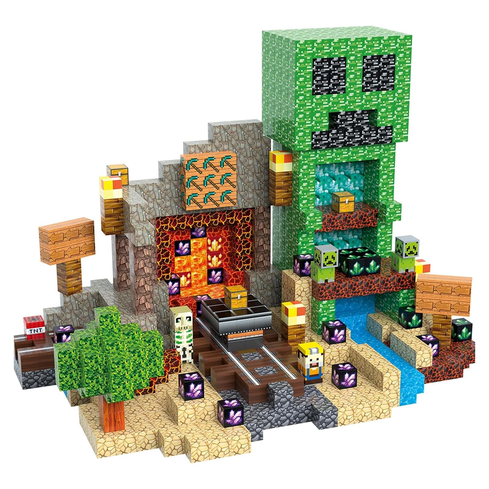 Juego de Bloques Magnéticos JIMI 100 Piezas para Niños 3-8 Años