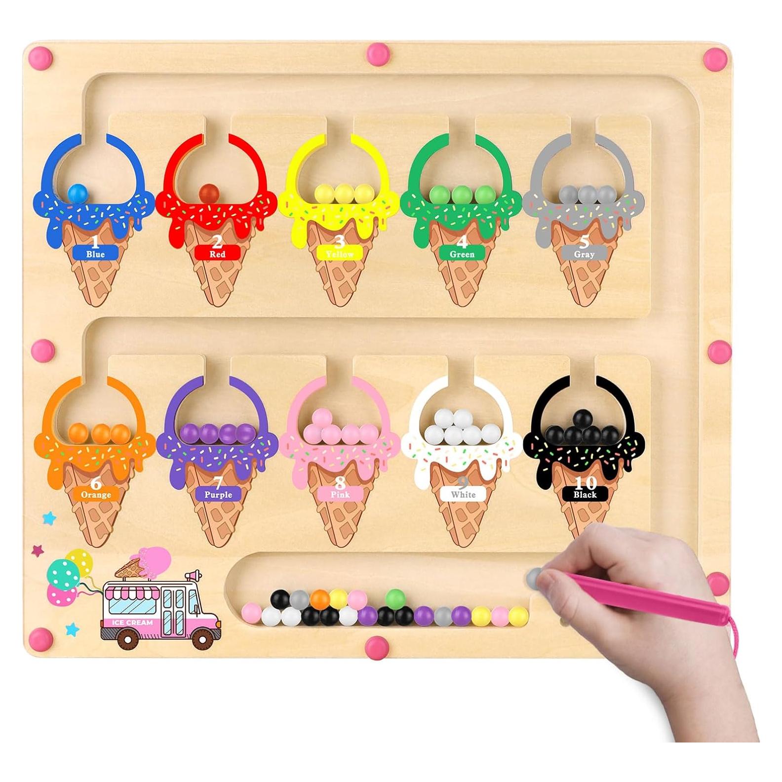 Juguete Laberinto Magnético Montessori Syahro 30x26.4cm