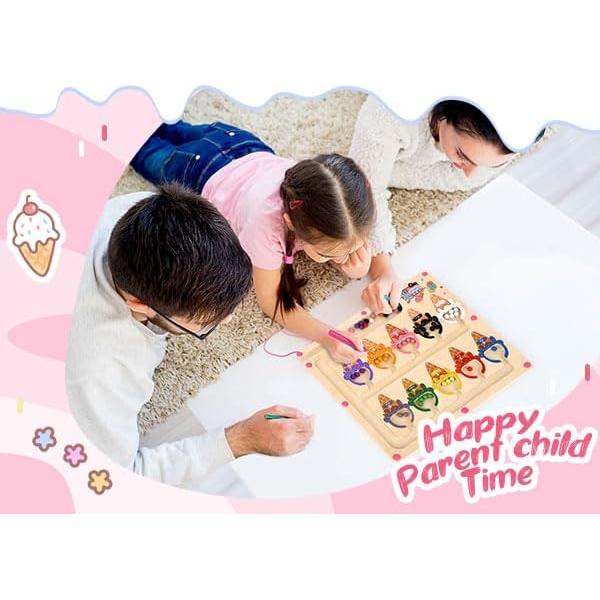 Juguete Laberinto Magnético Montessori Syahro 30x26.4cm