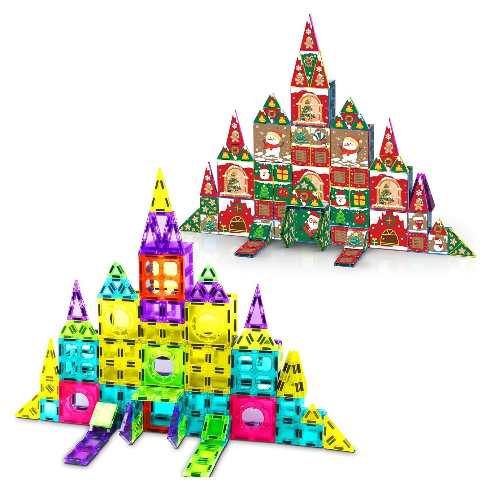 Set de 250 Azulejos Magnéticos Montessori para Niños 3+