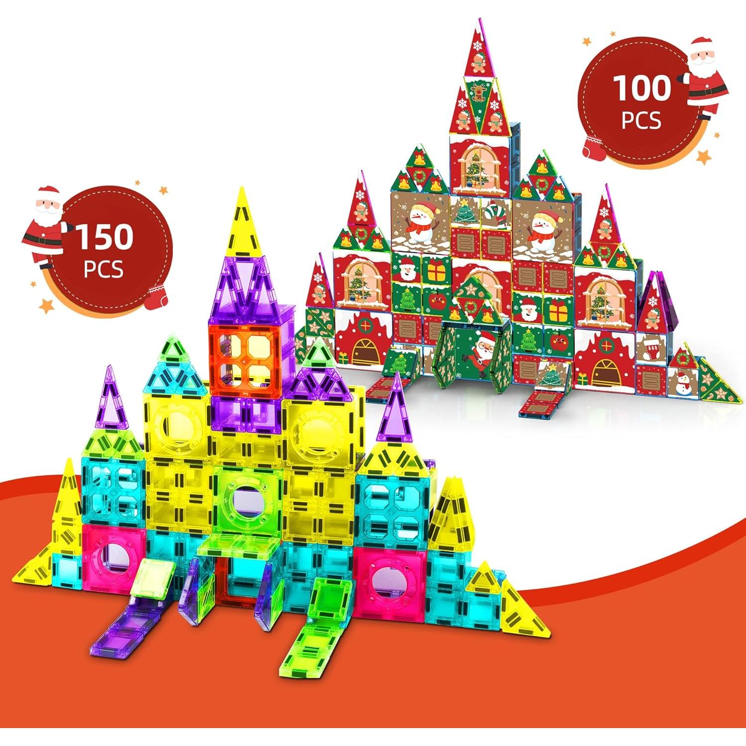 Set de 250 Azulejos Magnéticos Montessori para Niños 3+