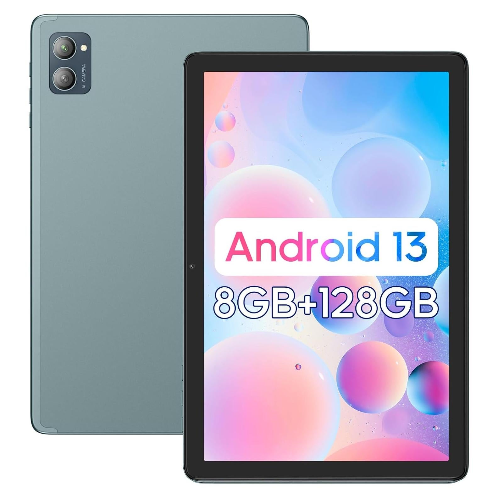 Tableta Android 10.1" xiskt A5502 8GB RAM 128GB Almacenamiento