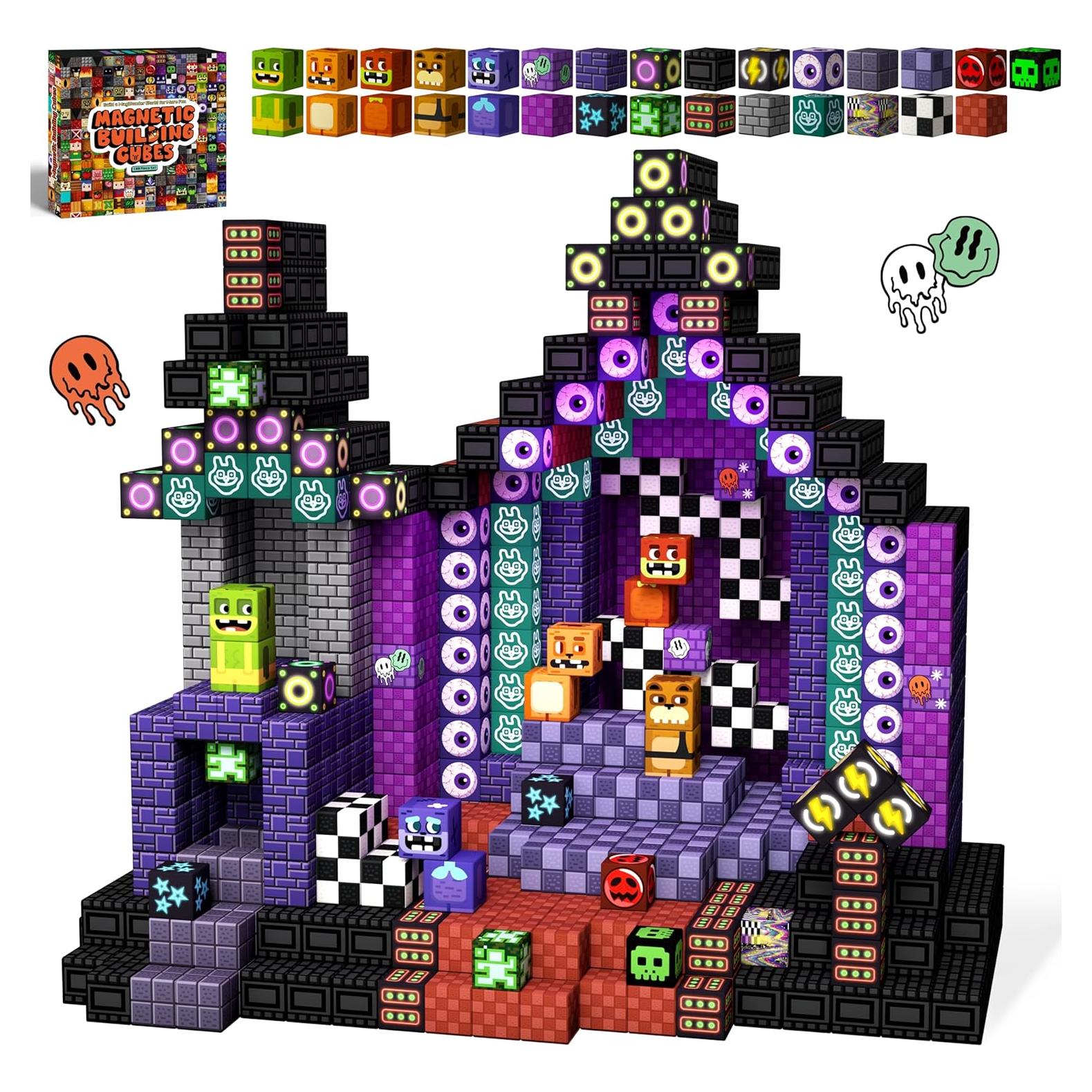 Bloques Magnéticos de Construcción idoot 100PCS para Niños 5+