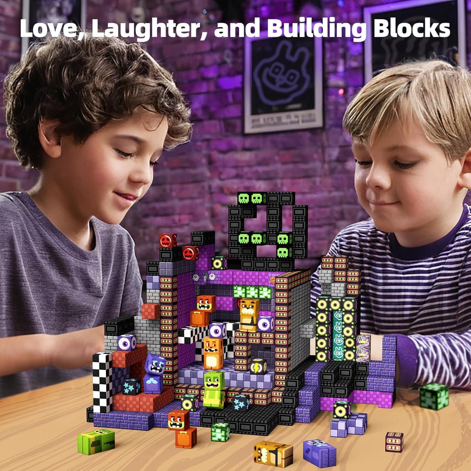 Bloques Magnéticos de Construcción idoot 100PCS para Niños 5+