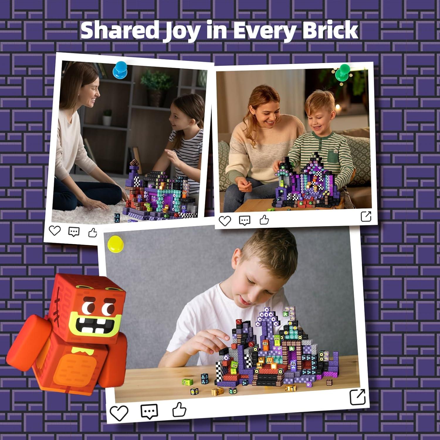 Bloques Magnéticos de Construcción idoot 100PCS para Niños 5+