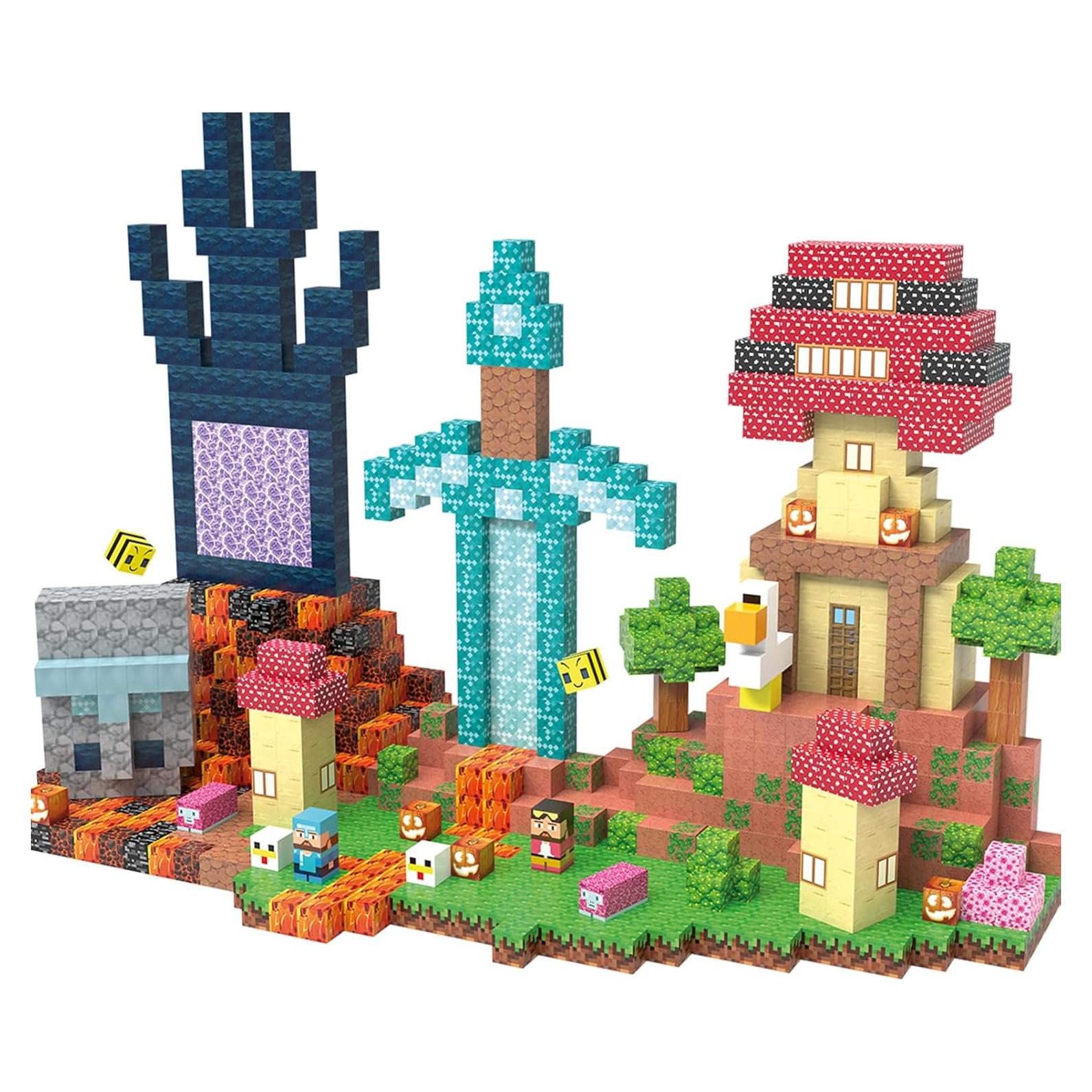 Bloques Magnéticos JIMI Set de 150 Piezas 2.54 cm para Niños