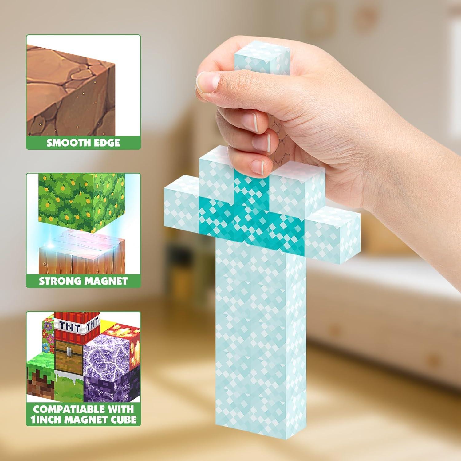 Bloques Magnéticos JIMI Set de 150 Piezas 2.54 cm para Niños