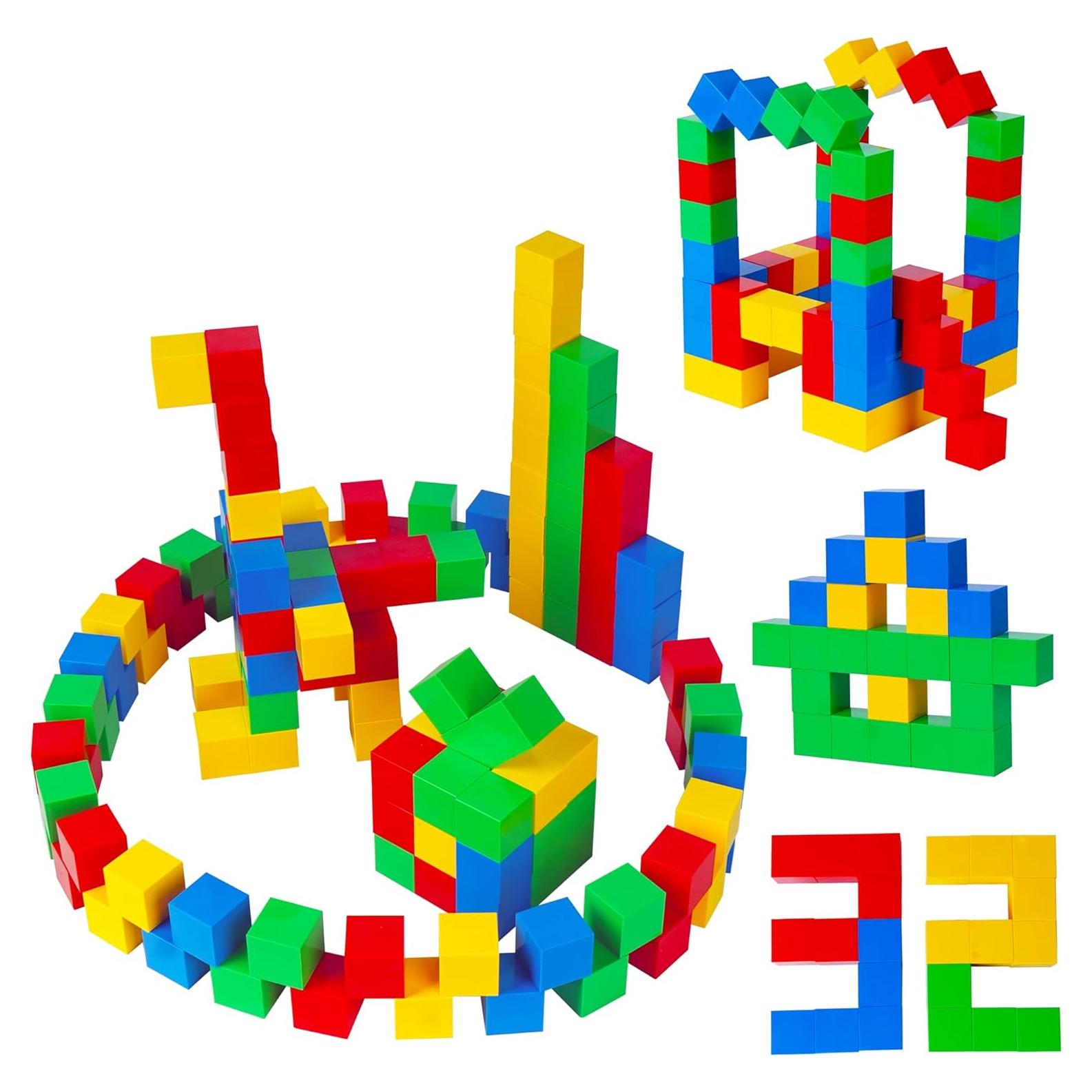 Cubos Magnéticos Educativos Tigerdoe 32 Piezas para Niños