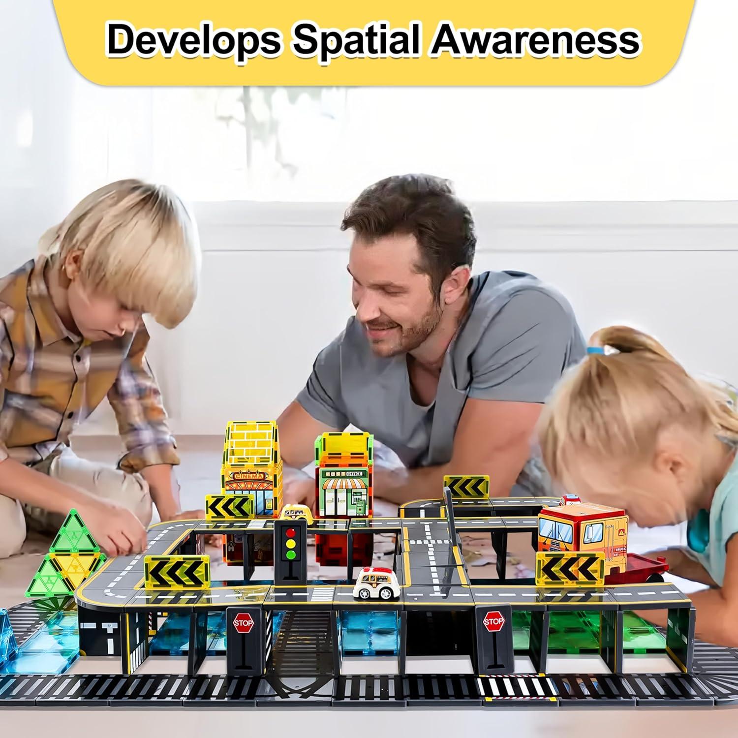 Paquete de Expansión Drofex 72 Piezas Juguetes Magnéticos