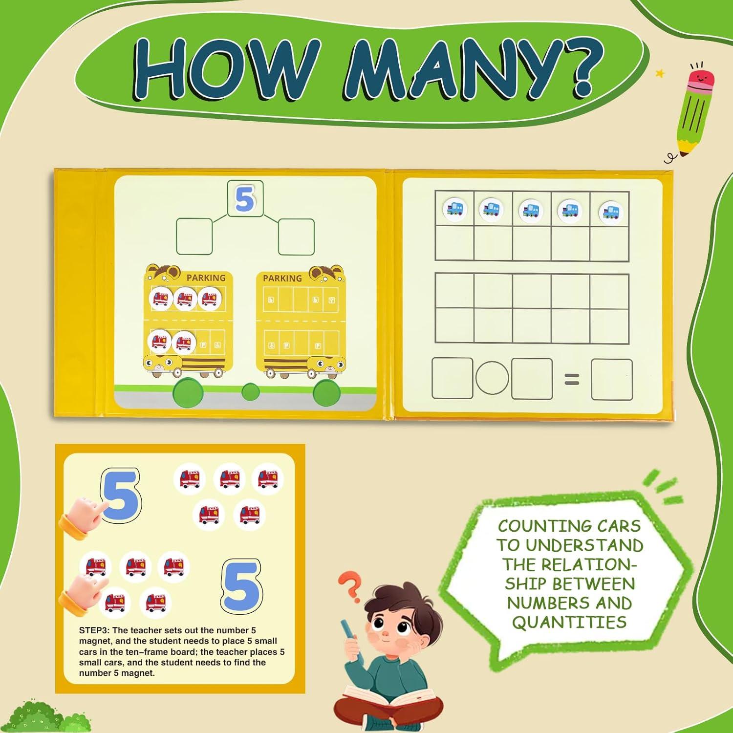 Juegos Magnéticos de Matemáticas LEARNINGCARE 42 Piezas