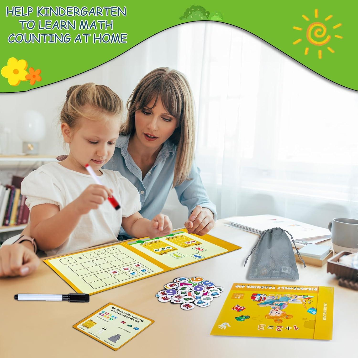 Juegos Magnéticos de Matemáticas LEARNINGCARE 42 Piezas