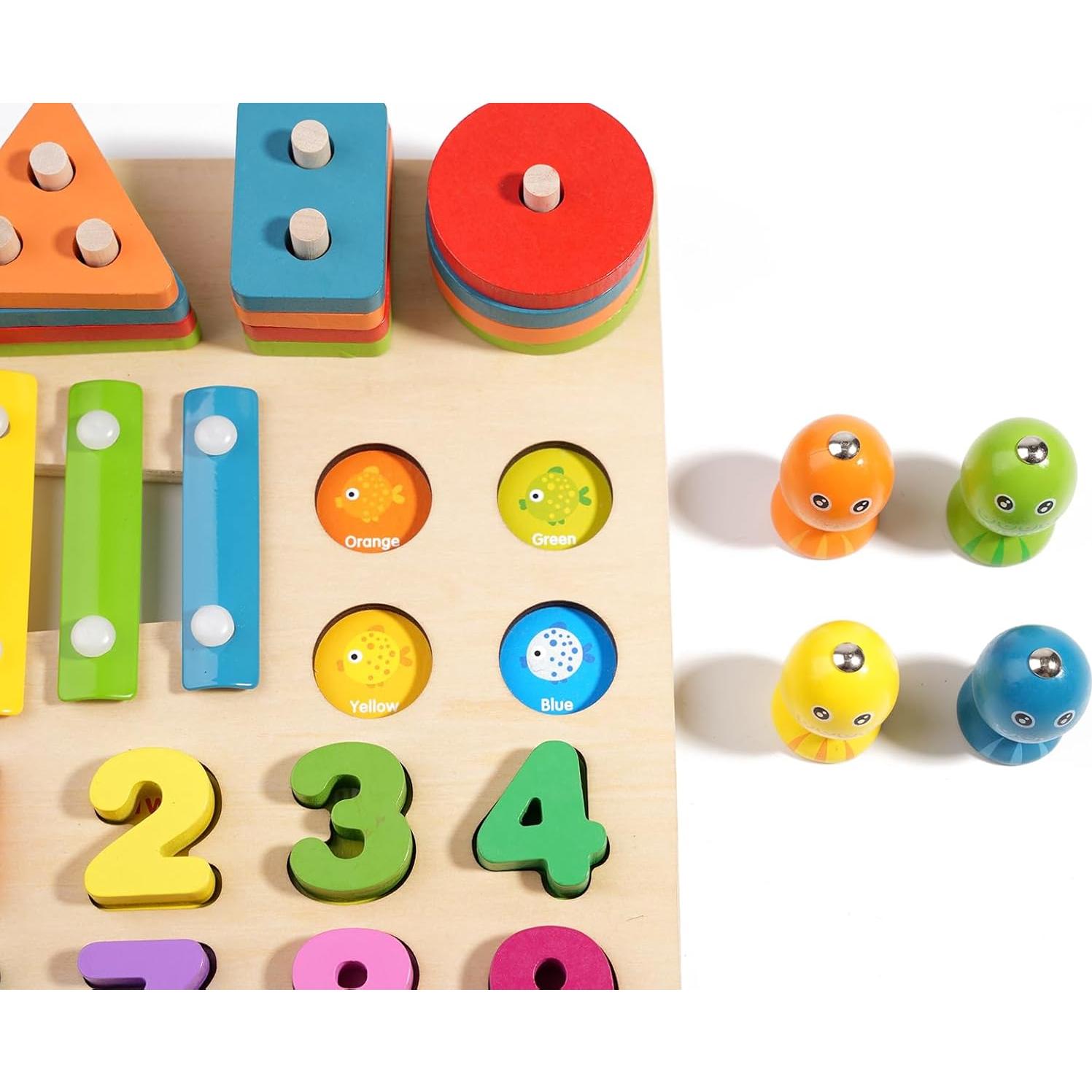 Tablero de Actividades 4-en-1 BeenUDog - Juguete Montessori