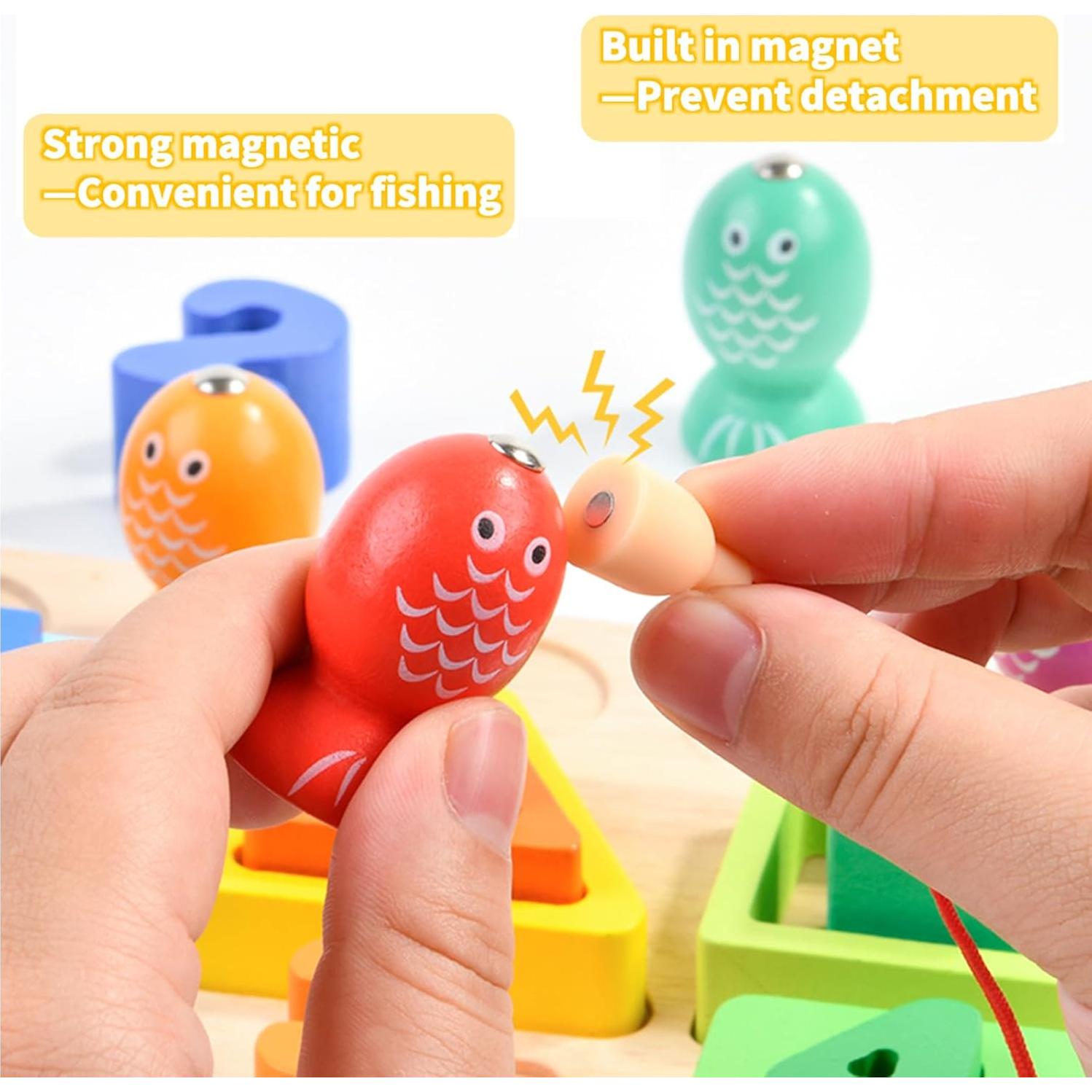 Juguetes Montessori de Madera Merabufa para Niños 1-5 Años