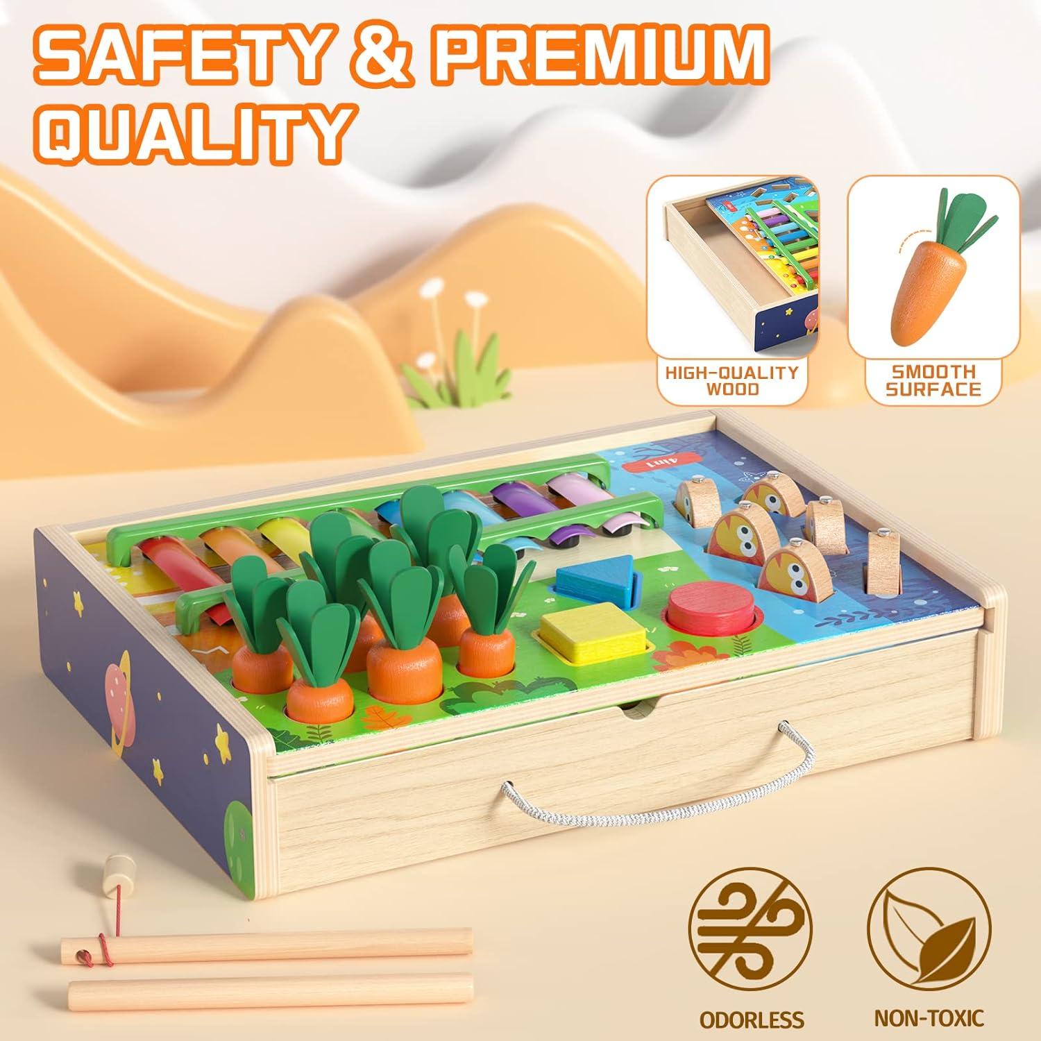 Juguetes Educativos de Madera ZHIWUZHU Modelo 5025