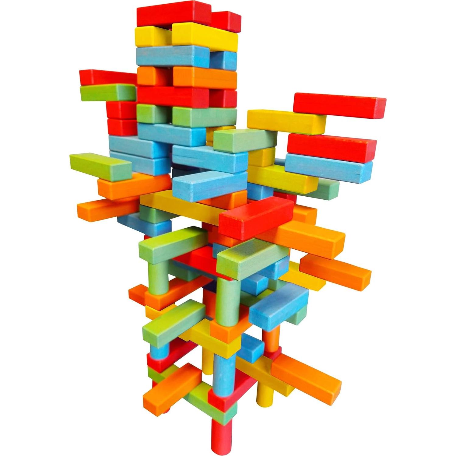 Juego de Bloques Magnéticos Magz Bricks 45 - 45 Piezas de Madera