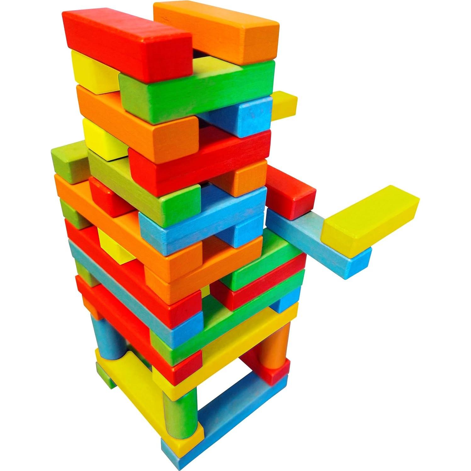 Juego de Bloques Magnéticos Magz Bricks 45 - 45 Piezas de Madera