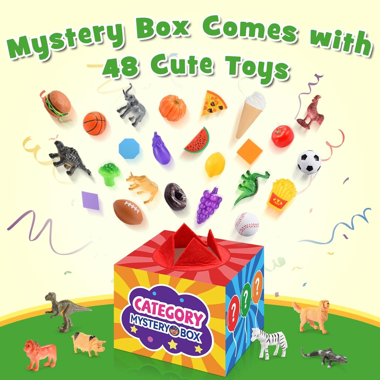 Juguetes Sensoriales Montessori Toyze 58 Piezas para Niños 2-6 Años