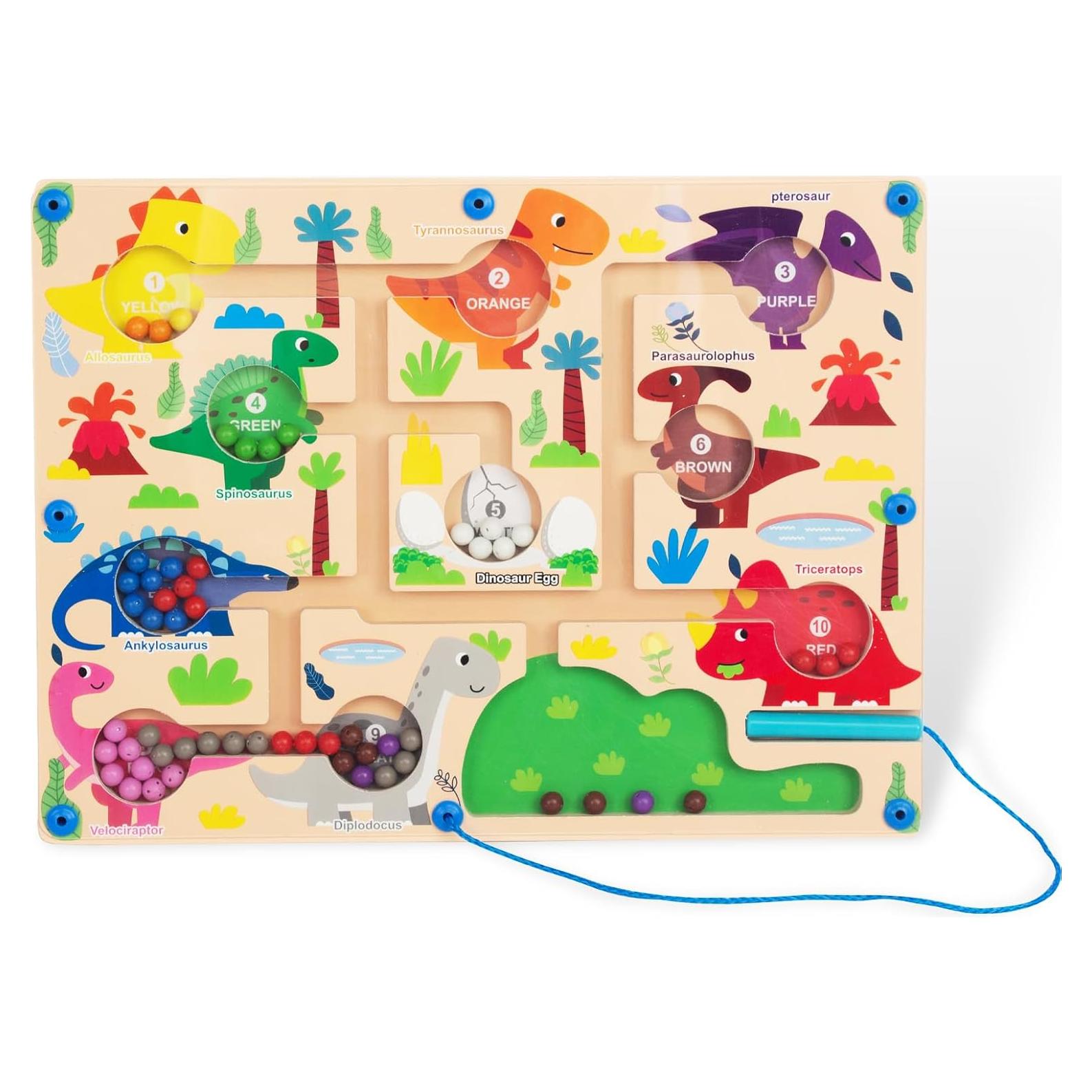 Rompecabezas Magnético de Madera Montessori WOODENFUN 30x30cm